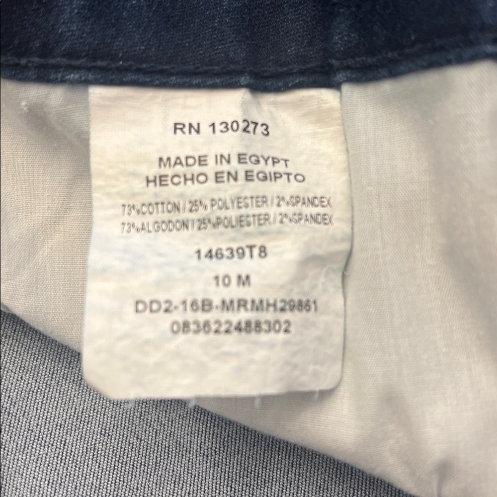 Women's Size 10 Mid Rise Lee Riders Bermuda Shorts - Picture 5 of 9